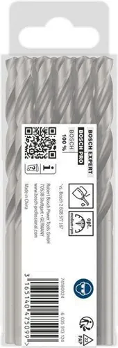Bosch Metallbohrer PRO Metal Arbeits-L.75mm D.7,6mm L.117mm 10St.