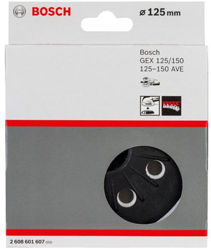 Bosch Stützteller D.125mm mittelhart f.GEX 125-1 AE/GEX 125-150 AVE Prof.