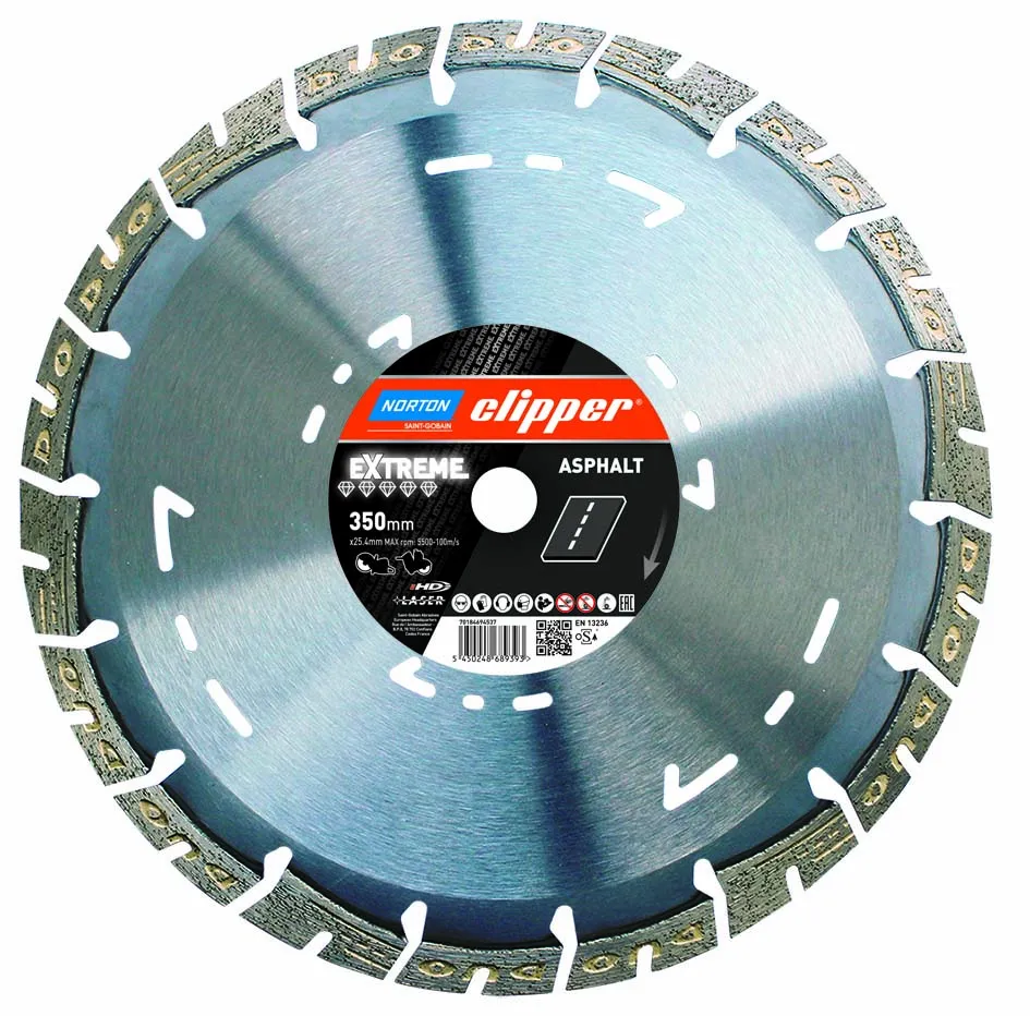 Norton Clipper Diamanttrennscheibe Extreme Asphalt - 300  x  20 mm