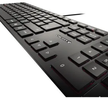 CHERRY Tastatur KC 6000 SLIM JK-1600DE-2 schwarz