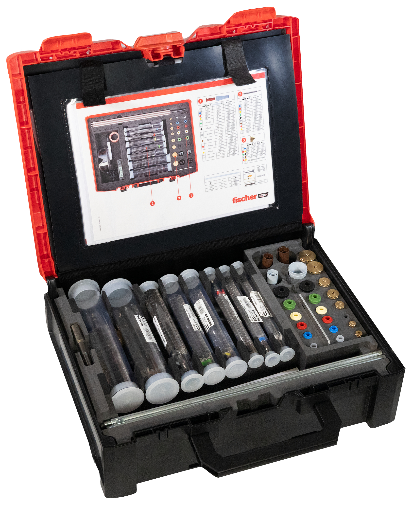 fischer Systemkoffer Bewehrungsanschluß