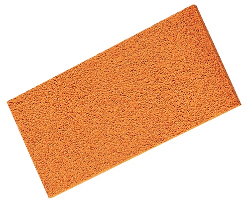 Schwammgummiauflage rot