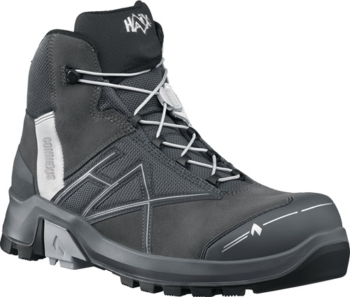 Sicherheitsstiefel Connexis® GTX mid Gr.9,5(44) grau/silber S3 HRO HI CI WR SRC