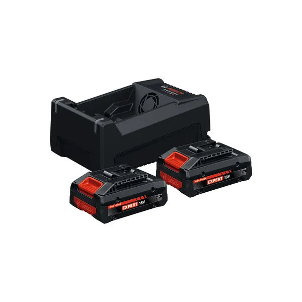 Bosch EXPERT Starter-Set 2x EXBA18V-40 + GAL 12V/18V-80