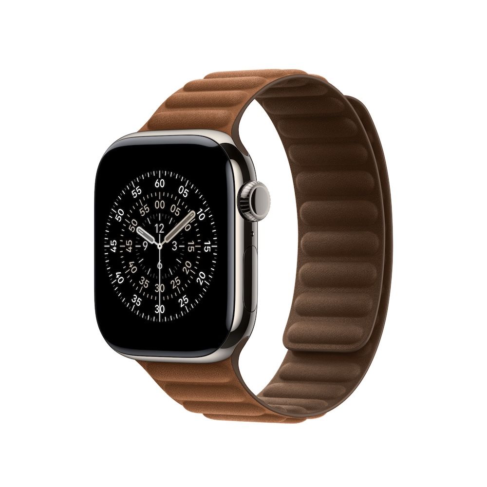 Apple Armband mit Magnetverschluss, Braun, 42mm (Series 10/11), M/L