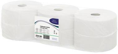 Satino Toilettenpapier 029180 1.100Bl. 2lagig RC hochweiß 6St.