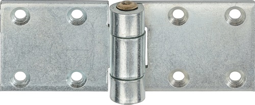 Scharnier Stärke 4 mm Stahl blau verzinkt gerollt VORMANN