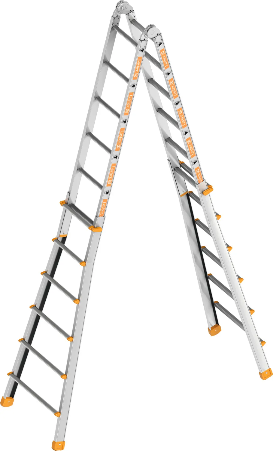 Layher Teleskopleiter TOPIC 1058 4x6 Sprossen