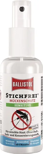 Mückenschutz Stichfrei® Sensitiv 100ml Pumpsprüher BALLISTOL
