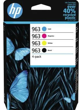 HP Tintenpatrone 6ZC70AE 963 sw/c/m/y 4 St./Pack.