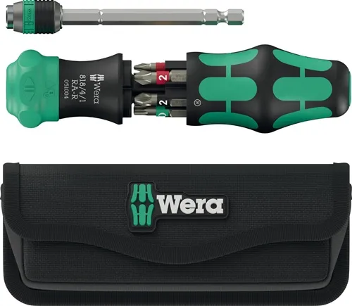 Magazinbithalter Kraftform Kompakt 20 RA-R 6-tlg.m.Tasche WERA