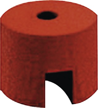 Knopfmagnet D19,1xH12,7mm m.geteilter Haftfläche Haftkraft 19 N