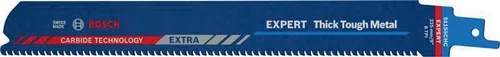 Bosch Säbelsägeblatt Expert Thick Tough Metal L.225mm B.25mm TPI 8 3mm 10 St./Karte