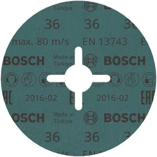 Bosch Fiberschleifscheibe PRO R574 D.125mm Körnung 36 