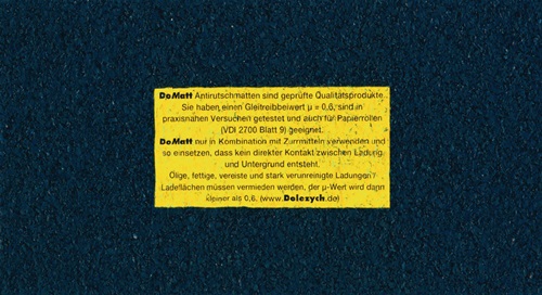 Antirutschmatte aus Granulat DOLEZYCH