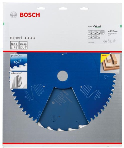Bosch Kreissägeblatt Expert for Wood D.420mm Bohrung 30mm 28Zähne WZ
